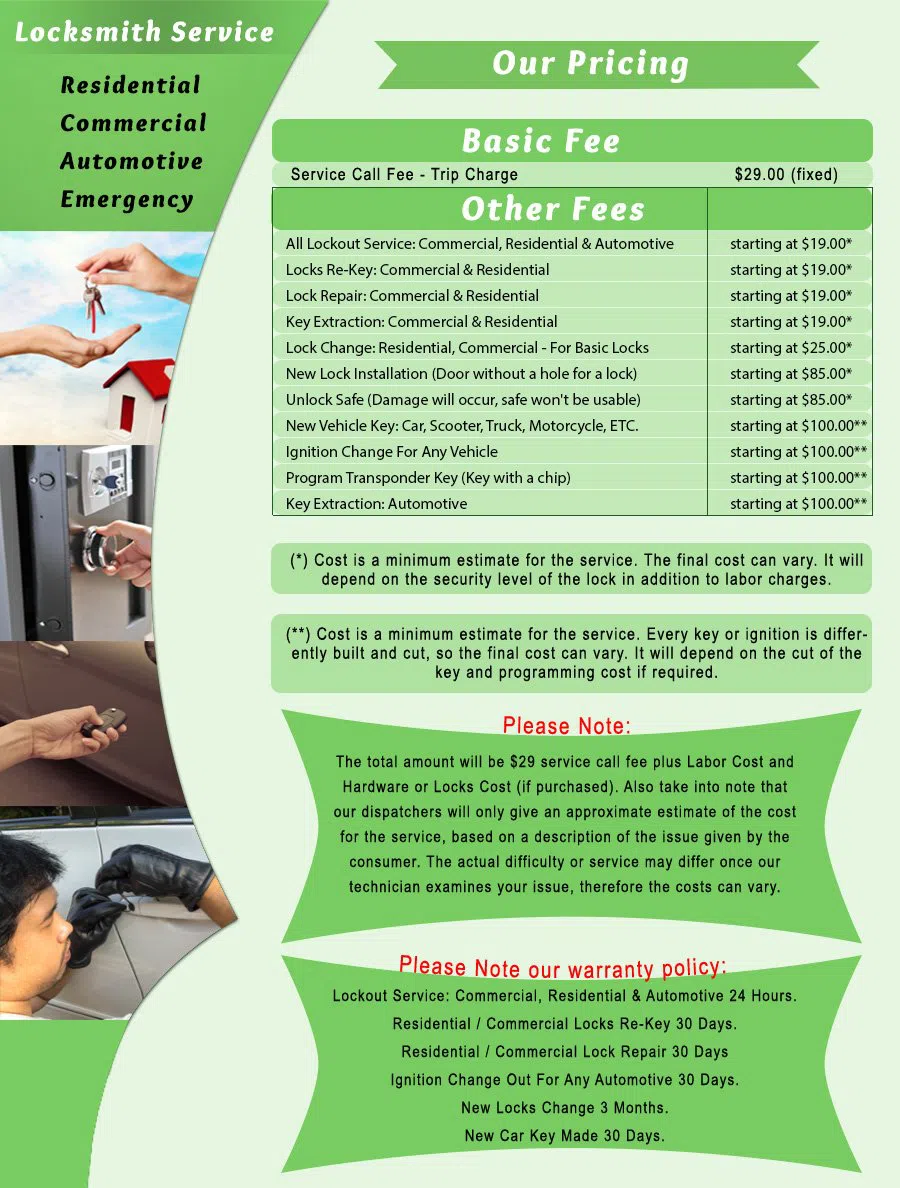 Neighborhood Locksmith Services Palmetto, FL 941-564-3369